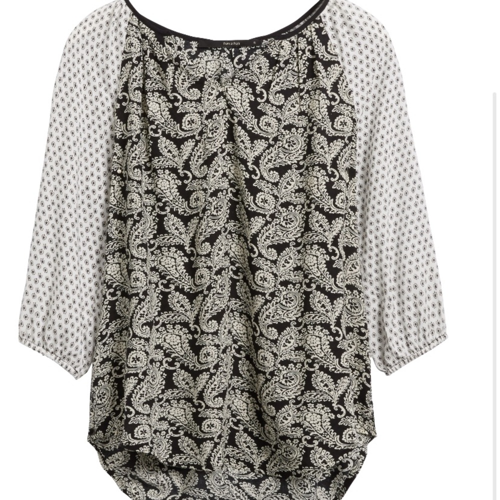 Stitchfix fun2fun split V-neck blouse. Great cond.